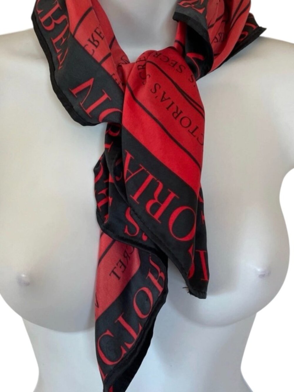 Victoria's Secret Red Signature Limited Edition Scarf